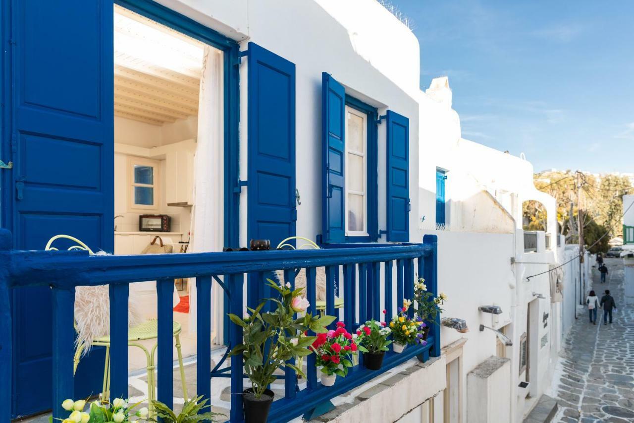 Izabela'S House Mykonos Town Apartment Megali Ammos  ภายนอก รูปภาพ